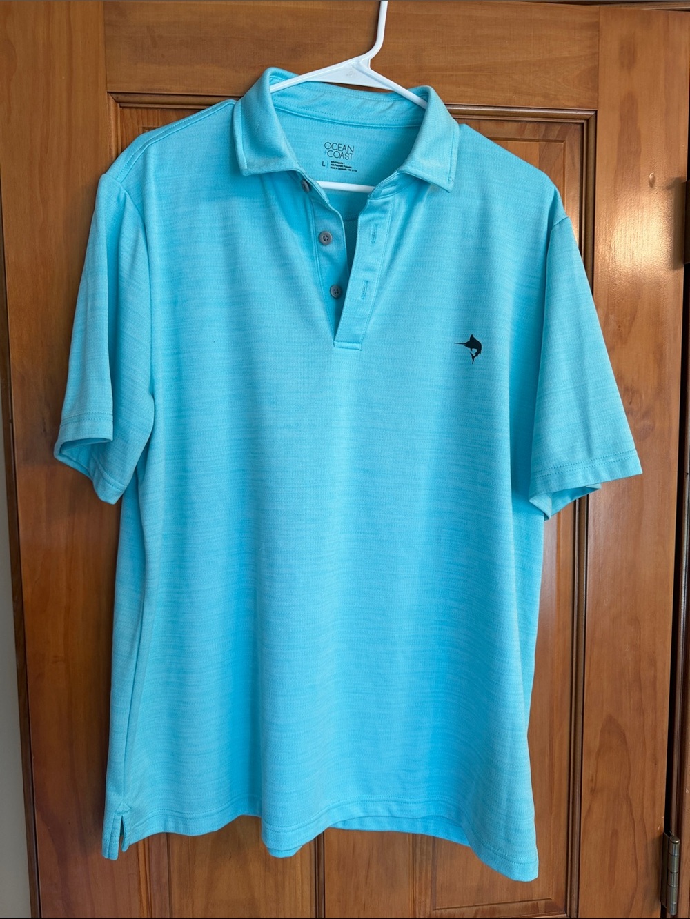 Ocean & Coast Men’s Light Blue Polo Shirt